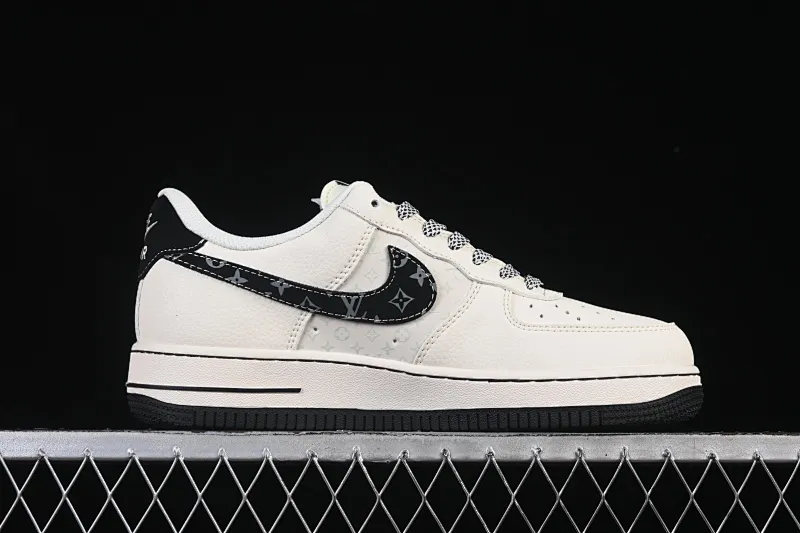 All categories Nk Air Force 1 Air Force series Nk Air Force 1 Low Air Force low-top Nike Air Force 1'07 Low LV joint beige printed hook Air Force 1 low-top casual sneakers MZ9588-809